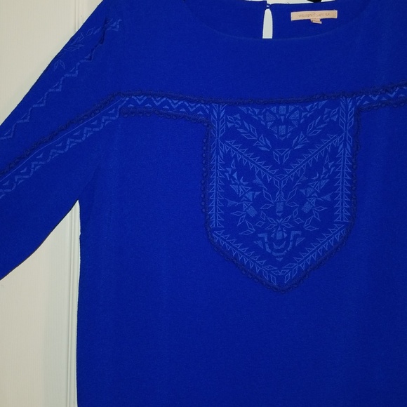 Long sleeve shift type dress.Size L Gibson Latimer - Picture 2 of 7